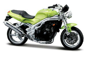 yz͌^ fJ[ }CXggCAtXs[hgvO[XP[{bNXmaisto, triumph speed triple green, scale 118, boxed and