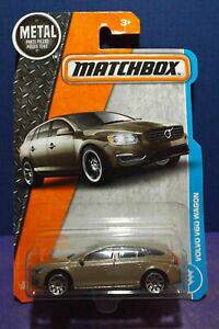 �y���������z�͌^�� ���f���J�[ �}�b�`�{�b�N�X���^���{���{���S���X�P�[��matchbox metal volvo v60 wagon vehicle 164 scale