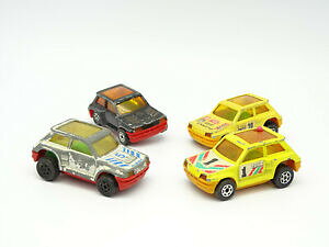 �y���������z�͌^�� ���f���J�[ �}�W�����b�g���m�[�^�[�{���[�^�[�Z�b�gmajorette 160 set of 4 renault 5 turbo motor
