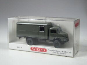 【送料無料】模型車 モデルカー uワイキングメルセデスクルジューバースーツケースサービストップlub2 wiking 085238 mercedes kurzhauber suitcase telecommunications service top bnib