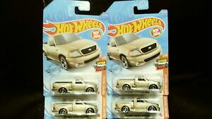 yz͌^ fJ[ zbgzC[tH[hCgjOS[hbghot wheels 99 ford f150 svt lightning gold lot of 4