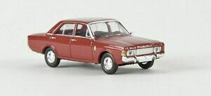 �y���������z�͌^�� ���f���J�[ �u���L�i�t�H�[�h���b�h�J�[�}�C��brekina 19408 187 ford 17m p7b red carmine td