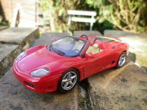 yz͌^ fJ[ }etF[fiXpC_[XP[{bNXmattel ferrari 360 modena spyder 143 scale like without box
