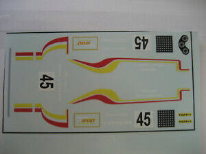 【送料無料】模型車 モデルカー キットデカールスケールマクガイアフォードイギリスkit decals f1 scale 143 mcguire bm1 ford british 1977