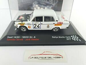 �y���������z�͌^�� ���f���J�[ �����[�����e�J�����Z���r�A�X�P�[���A���^��seat 1430 1800 gr 4 rallye monte carlo s serbia 1977 143 scale altaya