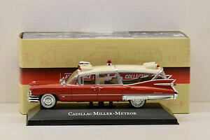 【送料無料】模型車 モデルカー キャデラックミラーアトラスボックスcadillac millermeteor ambulance atlas 143 in box