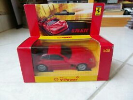 【送料無料】模型車 モデルカー フェラーリシェルパワーホットホイールミニチュアインボックスferrari 575 gtc shell vpower hotwheels 138 miniature in box