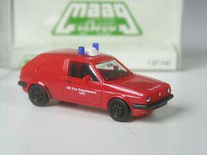 yz͌^ fJ[ NXwpStclass herpa maag vw golf 2 us army fire department fire engine bnib