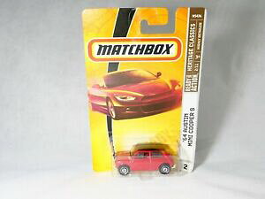 yz͌^ fJ[ }b`{bNXoI[XeB~jN[p[uX^[matchbox heritage classics no 2 64 austin mini cooper s 151 in blister