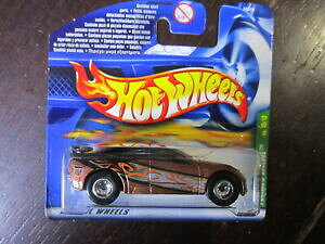 �y���������z�͌^�� ���f���J�[ �z�b�g�z�C�[���|���e�B�A�b�N�V���[�g�J�[�hhot wheels treasure hunt pontiac rageous thunt 2001 short card