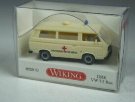 【送料無料】模型車 モデルカー トップバスワイキングnlkr5 wiking vw t3 bus of the drc top bnib