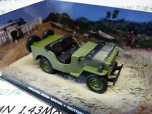 yz͌^ fJ[ WF[Y{hW[vEBXINgvbV[jb46e car 143 ixo 007 james bond jeep willys m606 octopussy