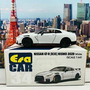 �y���������z�͌^�� ���f���J�[ �j�X���z���C�gera car 34 164 nissan gtr r35 nismo 2020 white ns20gtrrn34