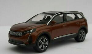 【送料無料】模型車 モデルカー ノレフインチプジョーブラウンインボックスnorev 3 inches 164 peugeot 5008 2020 brown copper in box