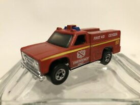 【送料無料】模型車 モデルカー ホットホイールユニットマテルヴィンテージ164 hot wheels fire emergency unit paramedic red 1974 mattel hong kong vintage