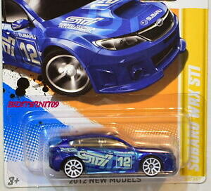 yz͌^ fJ[ zbgzC[fXouEhot wheels 2012 neu modelle subaru wrx rti 3350 blau w