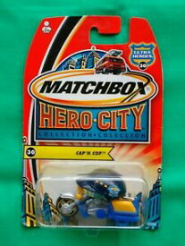 【送料無料】模型車 モデルカー マテルホイールズカップマッチボックスヒーローシティウルトラヒーローズmattel wheels capn cop matchbox herocity ultra heroes 30 2004