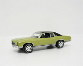 【送料無料】模型車 モデルカー グリーンライトシボレーモンテカルログリーンノーボックスgreenlight 164 chevrolet monte carlo ss 454 1971 green no box