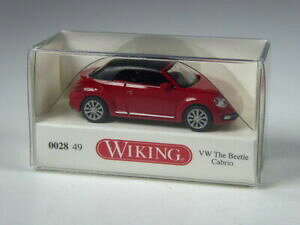 yz͌^ fJ[ uCLOr[gJuIbhlub3 wiking 002849 vw beetle ii cabrio red bnib