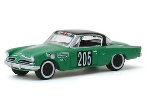 【送料無料】模型車 モデルカー スケールモデルカースチュードベーカーラカレラパアメリカーナscale model car 164, studebaker commander 1953 205 la carrera panamericana 195