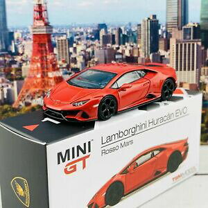 yz͌^ fJ[ ~j{M[jEJb\mini gt 164 lamborghini huracan evo rosso mars lhd mgt00115l