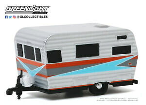 yz͌^ fJ[ XP[fLsOJ[g[[Vo[IWO[scale model 164, camper trailer siesta 1959 silverorangegrey