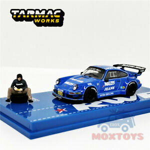 【送料無料】模型車 モデルカー ターマックワークスイヴピアジェピンクウォーリージーンズフィギュアtarmac works 164 rwb 993 yves piaget pink rwb 930 wally‘s jeans w figure