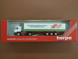 【送料無料】模型車 モデルカー ヘルパマン herpa man articulated technique, 187 bnib