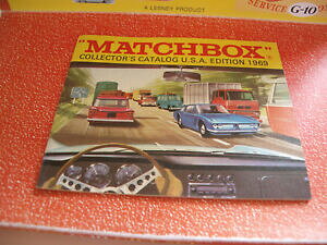 yz͌^ fJ[ Be[W}b`{bNXAJRN^[YJ^Ovintage matchbox 1969 usa edition collectors catalog