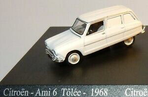 �y���������z�͌^�� ���f���J�[ �m���t���^���V�g���G���A�~�g�[���[universal hobbies uh norev metal oh 187 citroen ami 6 tolee white 1968