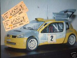 yz͌^ fJ[ fJ[JJm[NI[Bb`FXdecal calca 143 renault clio s1600 jm membrado rally 2000 viratges 2003