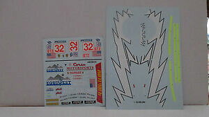 yz͌^ fJ[ fJ[tF[ZuO^decal ferrari f430 gt2 12h sebring 2007 32 bbr 118 cod ab18010