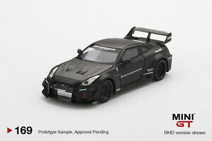 �y���������z�͌^�� ���f���J�[ �~�j�V���G�b�g�E�F���P�}�b�`�����cmini gt lbsilhouette werke gt nissan 35gtrr ver1 mattschwarz mgt00169r 164