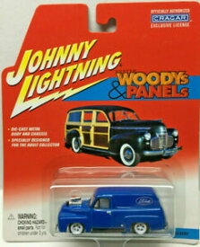 【送料無料】模型車 モデルカー ジョニーパネルシリーズフォードホワイトjohnny lightning woodys amp; panels series55 ford delivery white