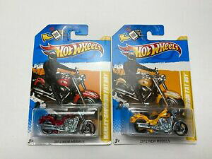 yz͌^ fJ[ zbgzC[fn[[_rbh\TCNhot wheels 2012 models harley davidson fat boy red and yellow cycle