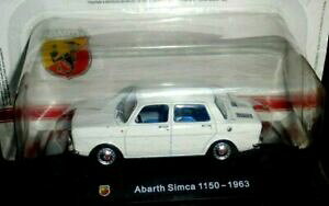 yz͌^ fJ[ AogVJzCguX^[nVFbgC^A143 abarth simca 1150 white 1963 blister hachette italy