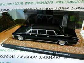 【送料無料】模型車 モデルカー ジェームズボンドリンカーンコンチネンタルリムジンjb119e car 143 ixo altaya 007 james bond lincoln continental limousine