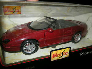 yz͌^ fJ[ }CXgV{[J}bhbh125 maisto chevrolet camaro z28 1996 redred bnib