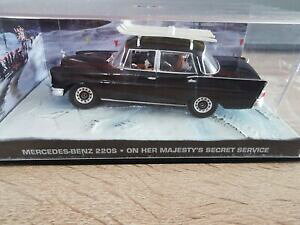 yz͌^ fJ[ WF[Y{hZfXxcV[NbgT[rXbo26 james bond 007 143 mercedes benz 220s on her majestys secret service