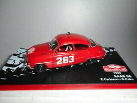 【送料無料】模型車 モデルカー サーブモンテカルロラリーアルタヤカールソンsaab 96 monte carlo rally 1963 altaya ixo 143 carlsson