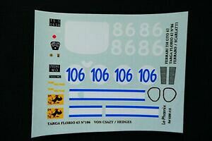 yz͌^ fJ[ fJ[tFjbNXtF[^KtIm[}Adecal the phoenix ferrari 250 gto targa florio 6263 143 no le mans amr