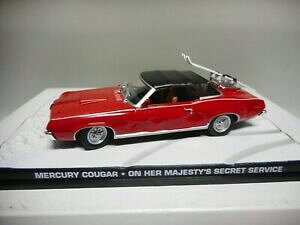 yz͌^ fJ[ T[rXN[K[WF[Y{hmercury cougar on her majestys secret service die james bond 007 ixo 143
