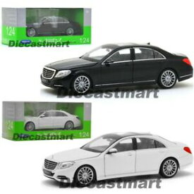 【送料無料】模型車 モデルカー メルセデスベンツネグロブランコモデロコチェデメタルwelly 124 2014 mercedes benz s clase negroblanco modelo 24051 coche de metal