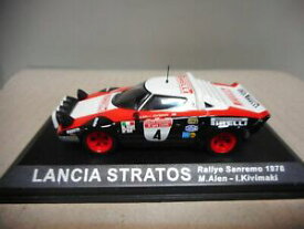 【送料無料】模型車 モデルカー ランチアラリーサンレモアレンアルタヤイソlancia stratos rally sanremo 1978 m alen 143 altaya ixo