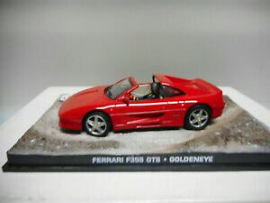 �y���������z�͌^�� ���f���J�[ �t�F���[���S�[���f���A�C�W�F�[���Y�{���hferrari f355 gts goldeneye james bond 007 ixo 143