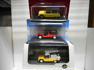 �y���������z�͌^�� ���f���J�[ �V�g���G�����n���O���X�I�����W�C�G���[�A�g���X�m���tcitroen mehari year glaces, 1971 orange, 1978 yellow atlas norev ixo 143