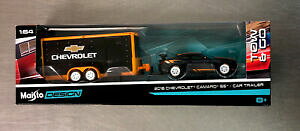 yz͌^ fJ[ }CXgfUCVFr[J}g[[S[2020 maisto design 2016 chevy camaro sscar trailer tow amp; go free shipping