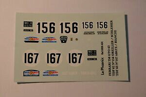 yz͌^ fJ[ fJ[tFjbNXtF[c[htXdecal the phoenix ferrari 250 gto tour de france 1962 63 143 no le mans amr
