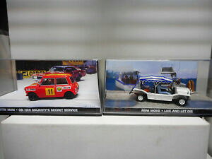 yz͌^ fJ[ I[XeB~j~jPCuWF[Y{haustin mini amp; mini moke on her majesty s live and let james bond 007 ixo 143