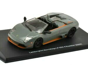 yz͌^ fJ[ {M[jVGS[hX^[O[A^lamborghini murcielago lp 6504 roadster 2009 grey lam016 altaya 143